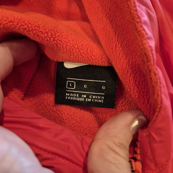 Boys Nike Fleece Hooded Jacket - Picture 3 of 4